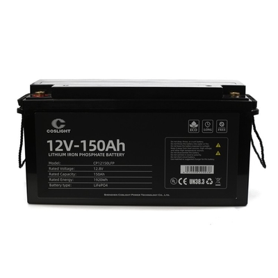12v 150Ah 18650 แบตเตอรี่ Lipo แบบชาร์จไฟได้ Long Cycle Life OEM